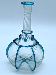 XVIII Venetian antique Murano glass bottle 