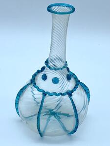 XVIII Venetian antique Murano glass bottle 