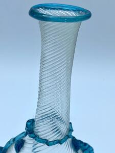 XVIII Venetian antique Murano glass bottle 