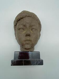 Art Deco clay sculpture 