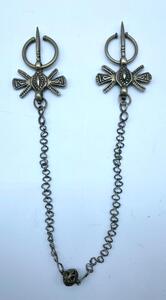 Antique Berber silver Tisernas fibulae 