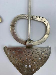 Antique Berber silver Tisernas fibulae 