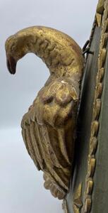Antique carved giltwood dove 