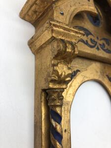 Italian Renaissance style tabernacle frame and stoup