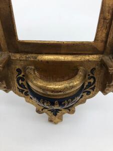 Italian Renaissance style tabernacle frame and stoup