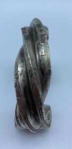 Antique silver alloy Touareg Bedouin bracelet 