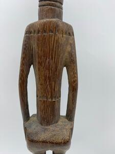Rare antique Nigerian wooden spoon from the Izzi people