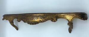 Venetian wooden gilded console