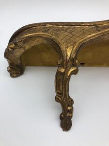 Venetian wooden gilded console