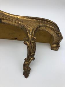 Venetian wooden gilded console