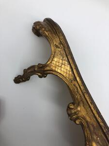 Venetian wooden gilded console