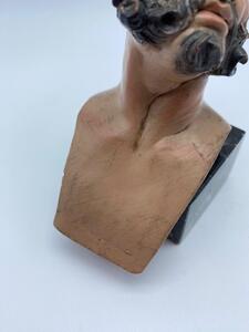 Antique Neapolitan crèche figure bust