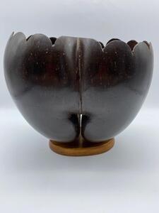 Coco de Mer vase from the Seychelles 