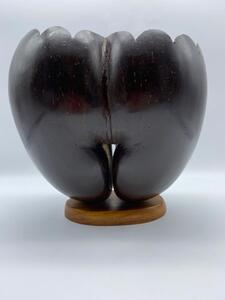 Coco de Mer vase from the Seychelles 