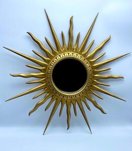 67 cm giltwood sunburst mirror 