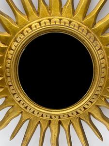 67 cm giltwood sunburst mirror 