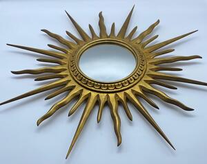 67 cm giltwood sunburst mirror 