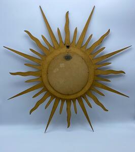 67 cm giltwood sunburst mirror 