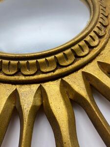 67 cm giltwood sunburst mirror 