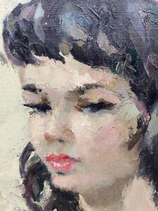 Igor Talwinski oil painting portrait of young woman 