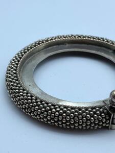 Rajasthan near pair of ‘gajre’ silver bracelets 