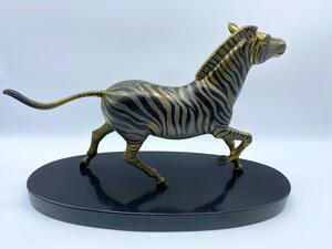 René Rochard bronze Zebra statue 