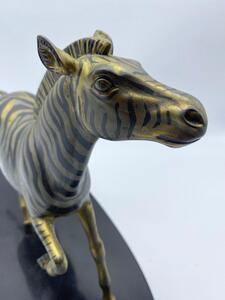 René Rochard bronze Zebra statue 