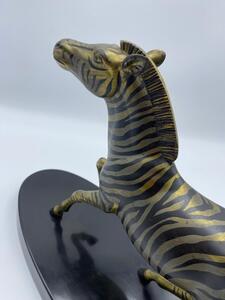 René Rochard bronze Zebra statue 