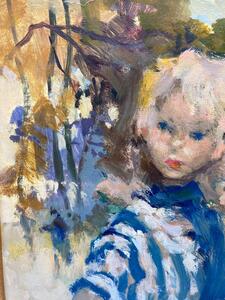 Pierre Grisot Parisienne portrait painting 