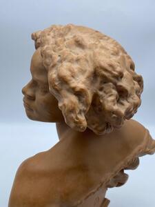 Pourquoi naître esclave 1868 sculpture bust Musée du Louvre 