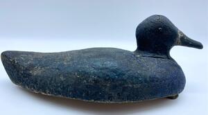 Two antique waterbird wooden decoys 