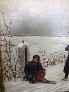 Christian Sell: a pair of Prussian-Franco war paintings 