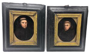 17th century portraits of Benedictine monks 